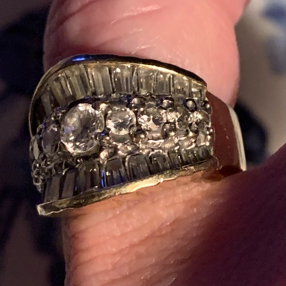 3 Ct Yellow Gold Diamond Cocktail CHRISTMAS GIFT - Picture 12 of 16